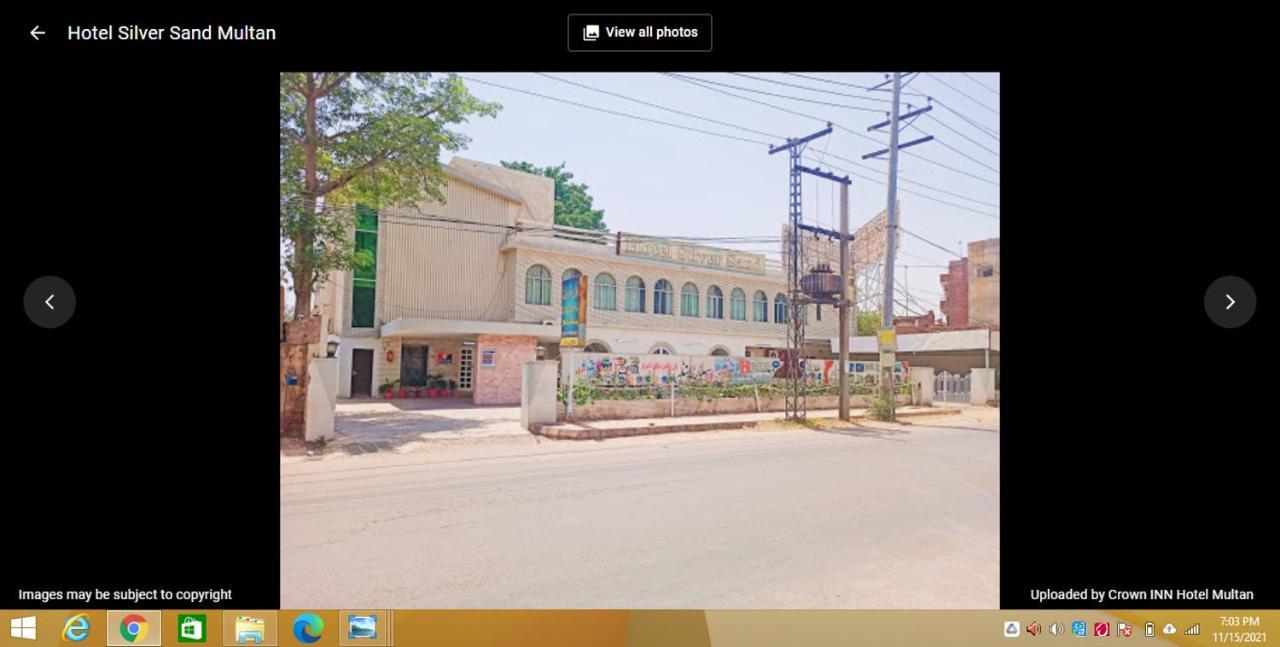 Hotel Silver Sand Multan Eksteriør bilde